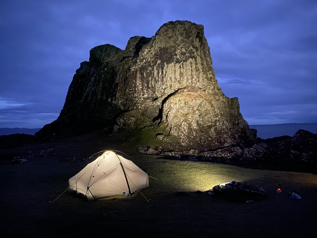 Wild Camping in the Mountains